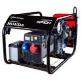 Elektrocentrála SP 10 H s podvozkem Elektrocentrála SP 10 H s podvozkem